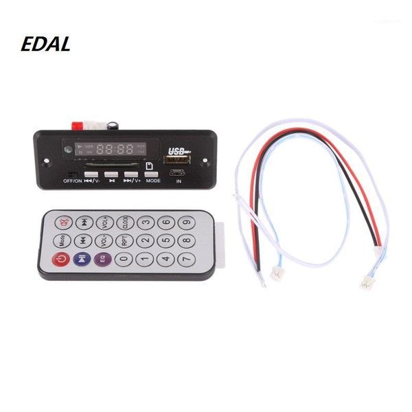 

mp3 decoder board red digital display led usb tf wireless communication module wireless audio module car remote control1