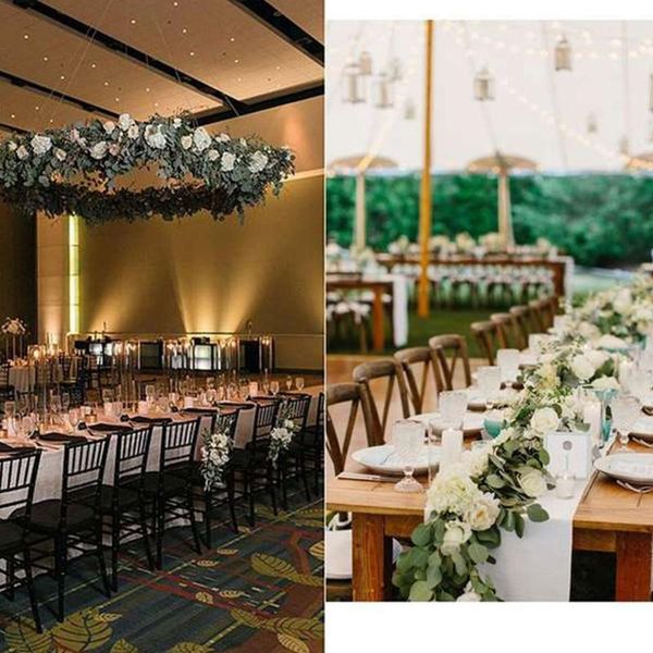 

2m artificial rose vine wall decoration rattan fake plants leaves hanging flowers for wedding garland romantic home decoration1