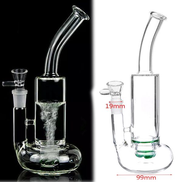 Tornado bong fumar vidro waterpipes beaker bong unica água bonghs hookahs shisha heady dab plataformas