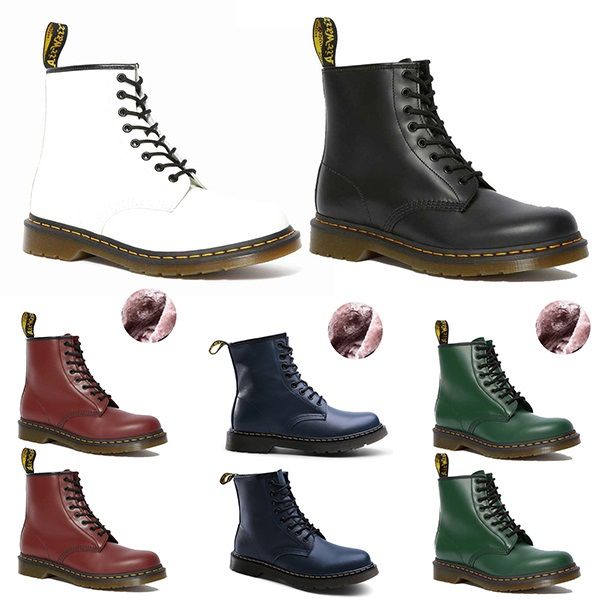 

2021 womens boots snow booties doc shoes martin sneakers triple black white red green blue men women winter boot chaussures