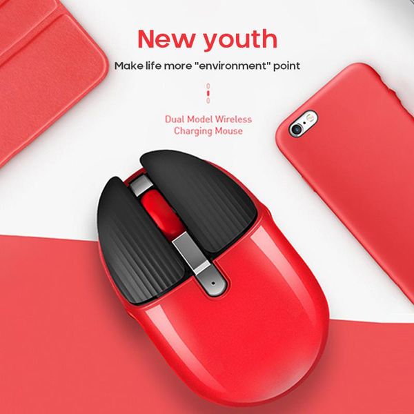

mini portable wireless mouse 1200dpi silent 3buttons optical mouse with nano receiver home office for pc lapcomputer