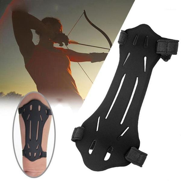 

elbow & knee pads silicone archery arm guard protection traditional hunting recurve bows shooting training protector outdoor accessories1, Black;gray