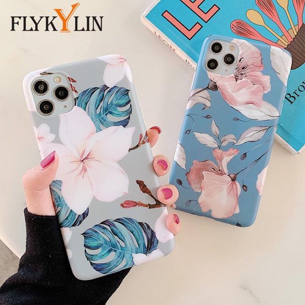 

flykylin ретро цветы чехол для iphone xs max xr x 11 pro max 6 6s 7 8 плюс задняя крышка мода мягкий sqcaky