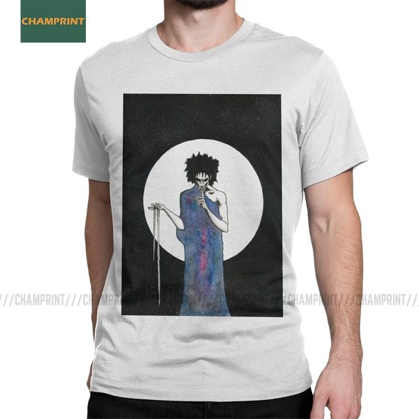 

the sandman galaxy for funny death vertigo dream gaiman morpheus comic tees short sleeve sport hooded sweatshirt hoodie men t shirt