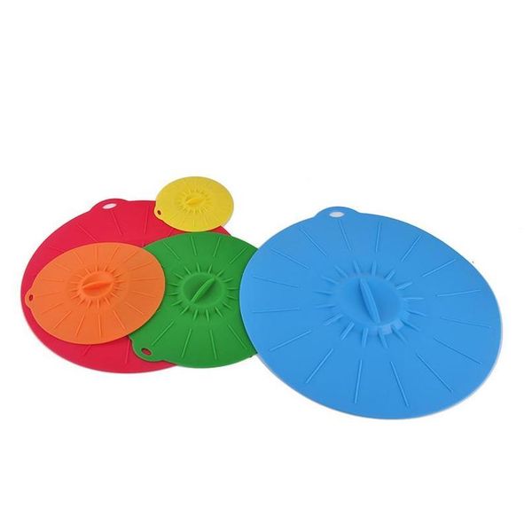 

5pcs universal sile suction lid-bowl pan cooking pot lid-sil stretch lids sile cover kitchen pan spi jllhpf dh_niceshop