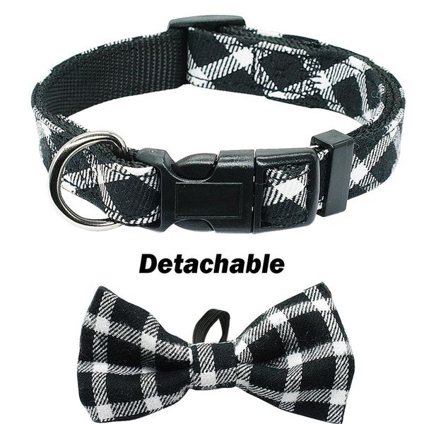

fashion bowtie puppy dog collar gentleman bowknot kitten cat collars adjustable for small medium cats dogs ch bbyoky