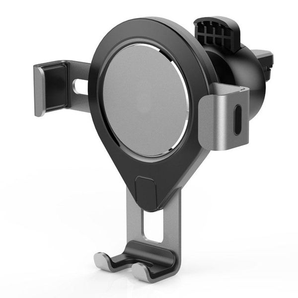 

metal car phone holder universal air vent clip cell phone mount hands cradle suitable for 3.5 6.5 inch phone wmtzeo qpseller