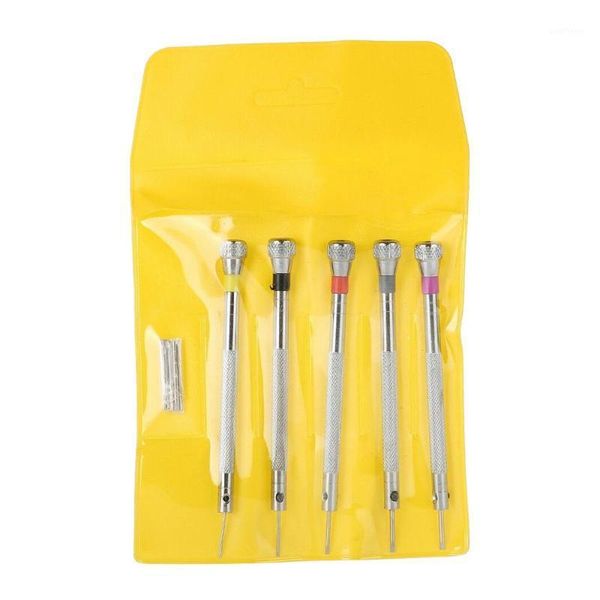 

5pcs screwdriver set eyeglasses watch jewelry watchmaker precision repair tool kit hand tool set 0.8mm-1.6mm1