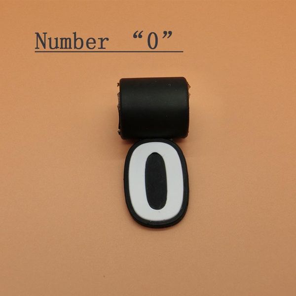 

new custom silicone numbers for sport tornado titanium necklace baseball number 2021, Silver