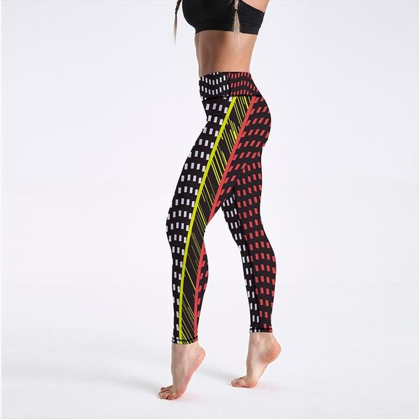 

new style summer autumn fashion female push up leggings elastic force breathable sportswear workout ladies leggings, Black