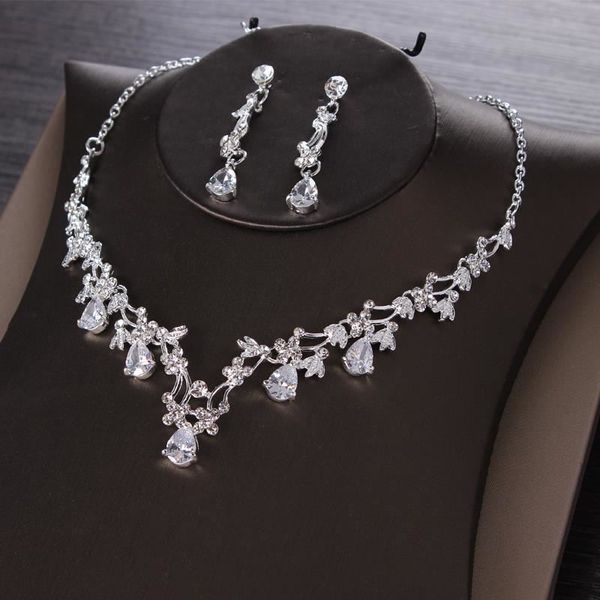 

mred pearl crown wedding antique headdress bride dress crystal material handmade garland dry flower m, Silver