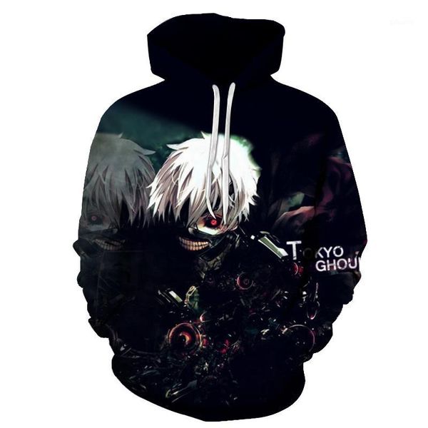 

2019 classic anime tokyo ghoul 3d hoodies autumn new fashion hoodie tokyo ghoul harajuku hip hop men women hooded sweatshirt1, Black
