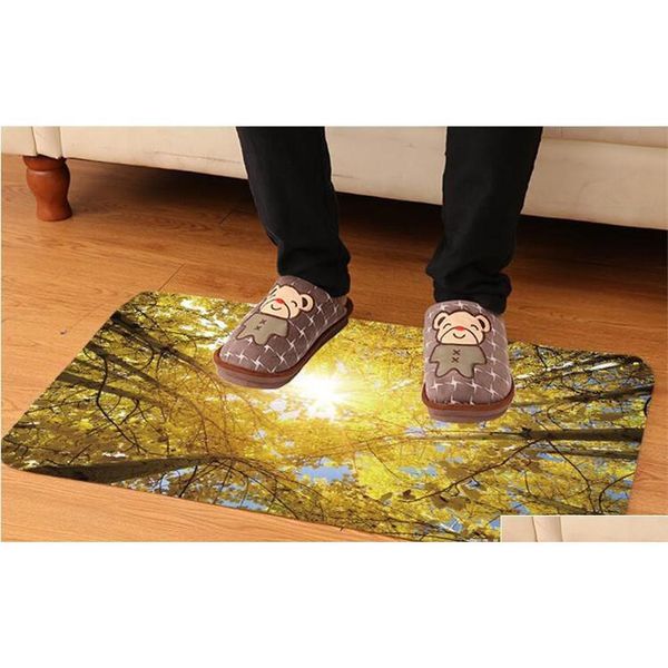 

dense forest big tree print bath mats bedroom floor mats bathroom shower rugs antiskid doormat kitchen toil qylmtz bwkf
