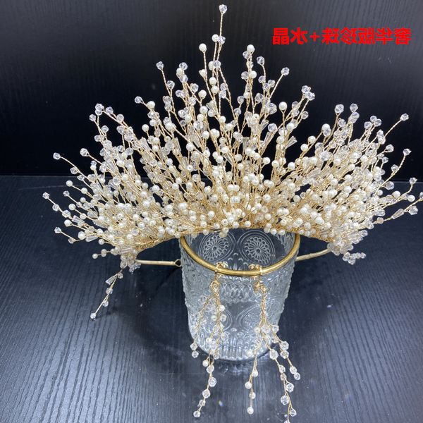 

idiamond beauty, handmade luxury appreciating crystal fairy branch bridal wedding crown, travel shoot hairdressing, Silver