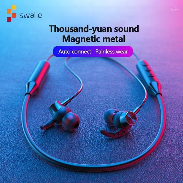 

wireless bluetooth earphones wireless headphones 6d earbuds bluetooth 5.0 sports headset with microphone1