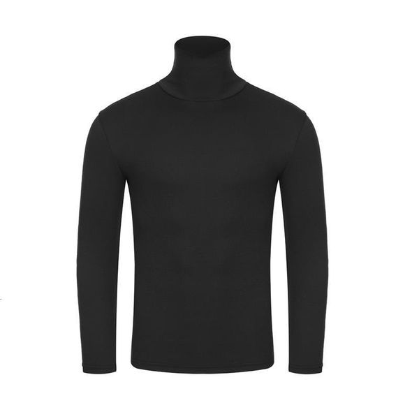 

2020 new autumn winter men's sweater men's turtleneck solid color casual sweater men's slim fit brand knitted pullovers, White;black