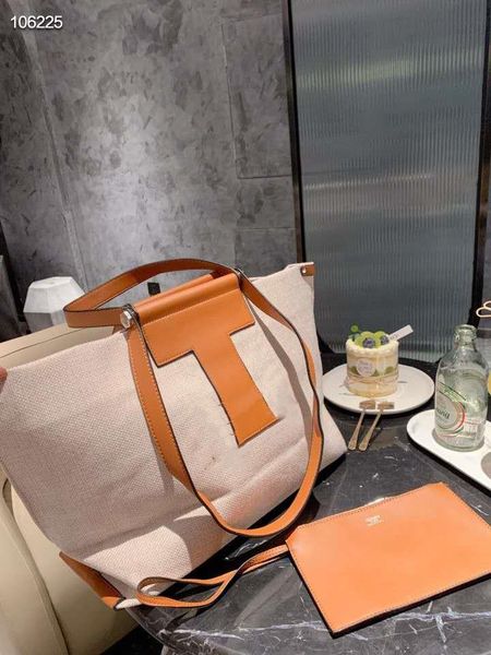 

new women's shopping bag large canvas bag with more three-dimensional shape and two colors