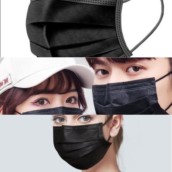 

shippingface layer wholesale filter household protective 3 anti dust face mask black masch izb3 150pm