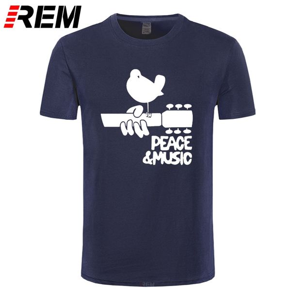 

rem peace dove music print rock summer o neck short sleeve men's brand hip hop tees plus size sport hooded sweatshirt hoodie men t shir