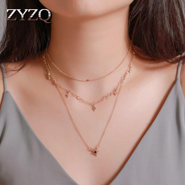 

zyzq vintage enthic women necklace minimalist prefer accessories cool summer necklace birthday gift for girlfriend selling, Silver
