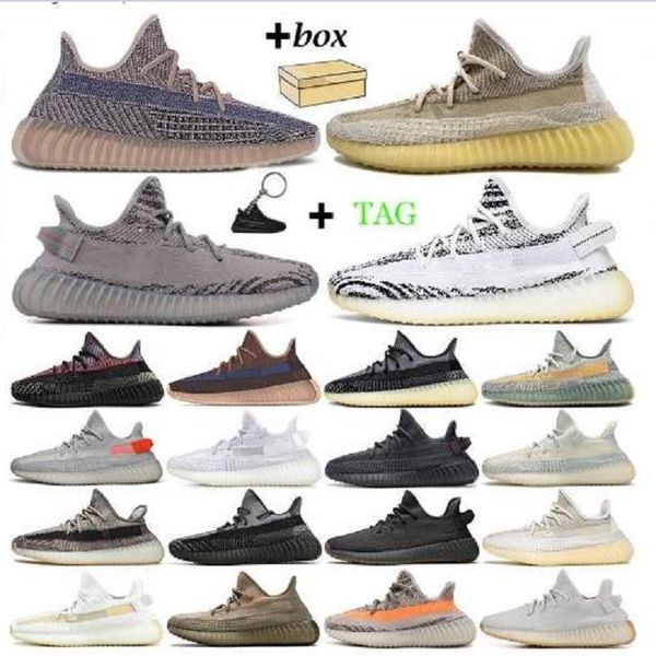 

wholesale kanye west men triple running outdoor shoes women trainers frozen yellow cream zebra bred sports zapatos sneakers size 13