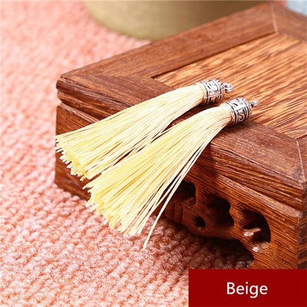 

20pcs color tassel fringe pendant diy material metal caps cord party tassel trim curtains decor accessories small tassels ribbon h bbygnu