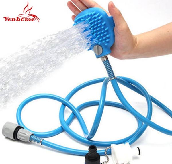 

pet dogs shower head with hose bathing tool comfortable masr shower tool cleaning washing dog scrubber spr jllwsf soif
