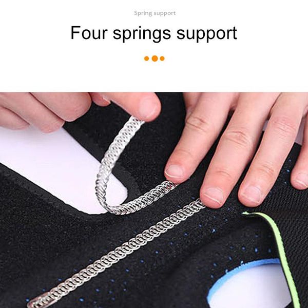 

1шт спорт наколенники поддержка coolfit quick dry силикагель 4 пружины, стабилизатор дышащий brace колено протектора отверстие kneepad jllnx