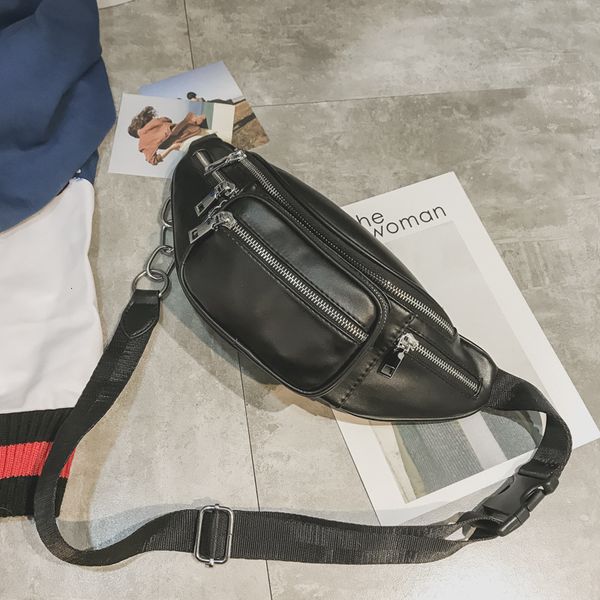 

hbp non-brand chain men's and women's personality leisure sports series waist bag trend versatile waist bag outdoor leisure bag ou