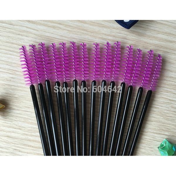 

1000pcs make up brush synthetic fiber disposable eyelash brush mascara applicator wand brush cosmetic makeup too bbylhu