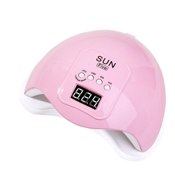 

nail dryers uv lamp gel led light polish dryer manicure machine 48w curing auto sensor 4 timer setting fast drying white