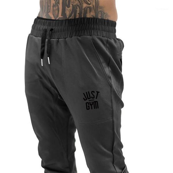 

brand joggers casual fitness sweatpants men hip hop sportswear tracksuit sweatpants male solid trousers gym sweat track pants1, Black