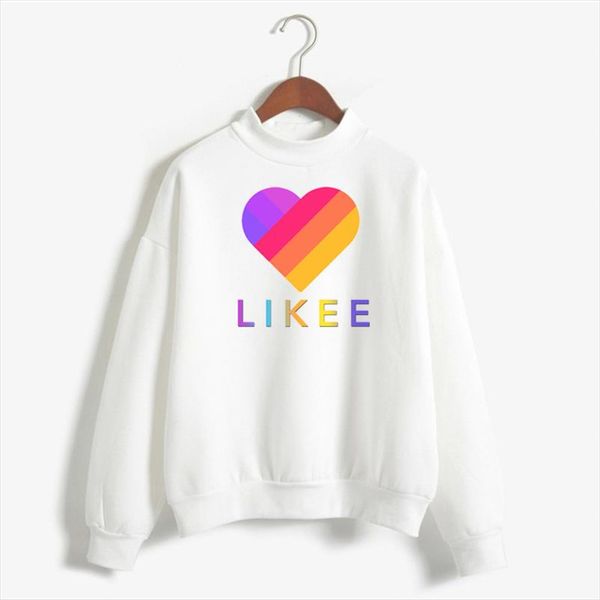 

likee app pullover likee heart cat 2020 fashion female sweatshirt funny lgbt rainbow hoodie women harajuku animal clothes, Black