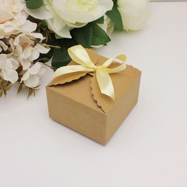 

gift wrap 50 packaging brown kraft paper box gifts guest party banquet bar supplies1