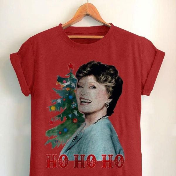 

women casual christmas tree female printed t-shirt round neck short sleeve, White