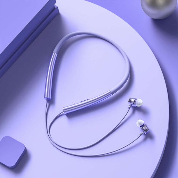 

wirels bluetooth headset neck sports running in ear collar hanging headwear ultra long endurance standby magnetic absorption large