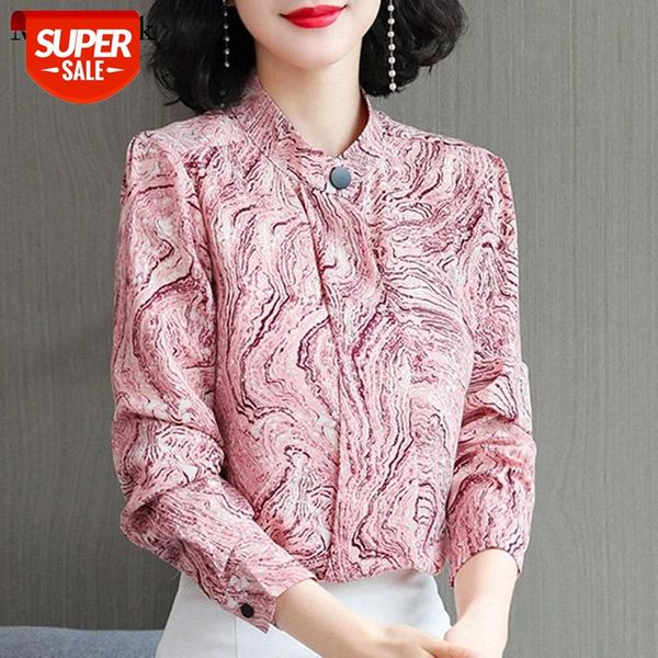 

autumn vintage plus size women blouses printed long sleeve pullover shirts women casual loose ladies blouses blusas mujer 10464 #lx52, White