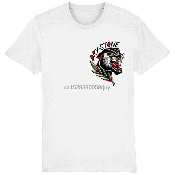 

sport panther tattoo (unisex) white t shirt old school tattoo