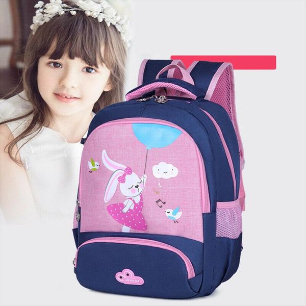 

2019 new toddler baby boys girls school bag cute cartoon animal rabbit waterproof backpack casual portable childrens school bag