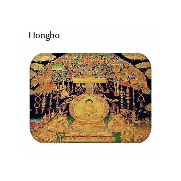 

hongbo buddha statue doormat pattern decorative mat non slip door mats absorbent bathroom rug hongbo buddha f wmtpmi