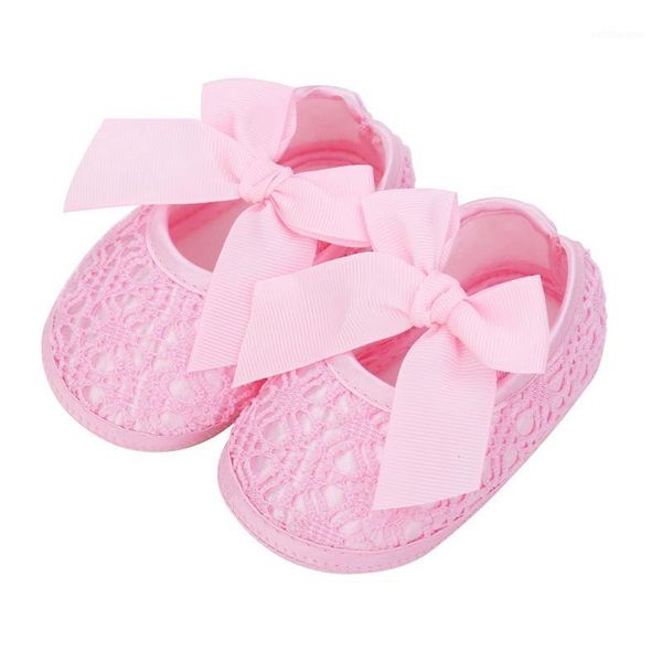 

first walkers 2021 toddler anti-slip bowknot summer born infant baby soft sole crib prewalker girl shoes1