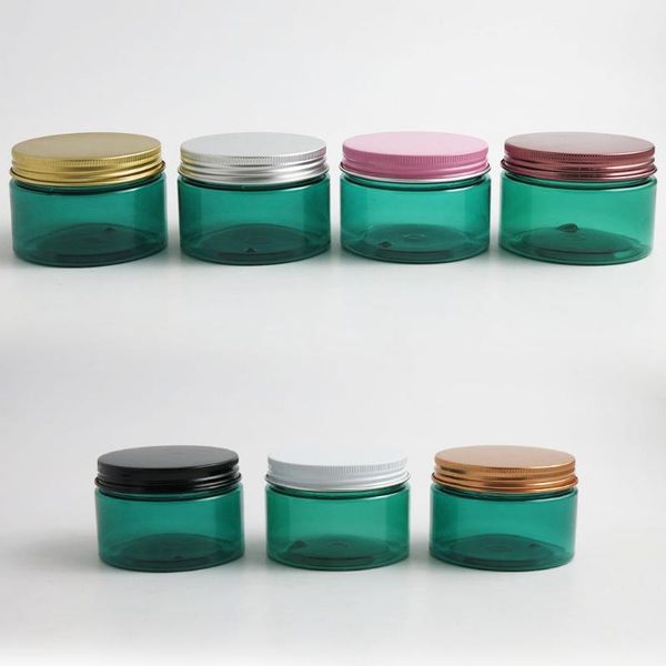 

storage bottles & jars 24 x 120g empty deep blue cosmetic cream containers 120ml 120cc for packaging plastic metal lids1