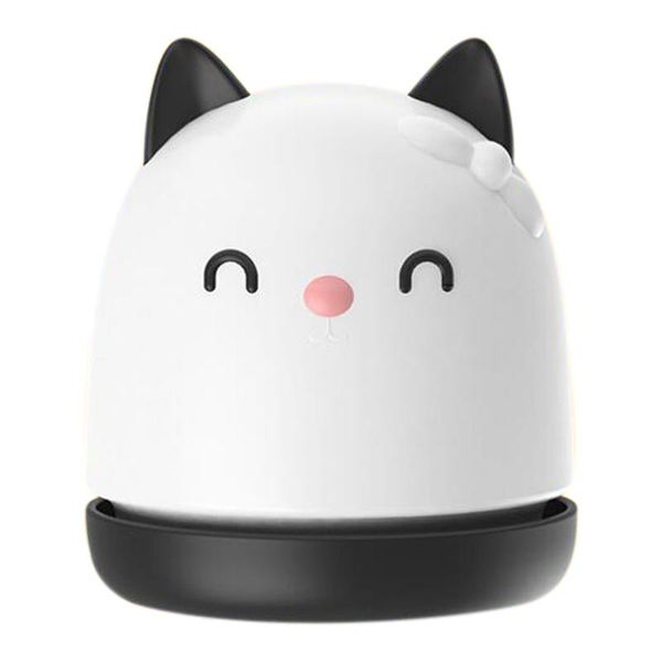 

robot vacuum cleaners portable mini cute cat desk cleaner for deskkeyboard computer brush dust collect