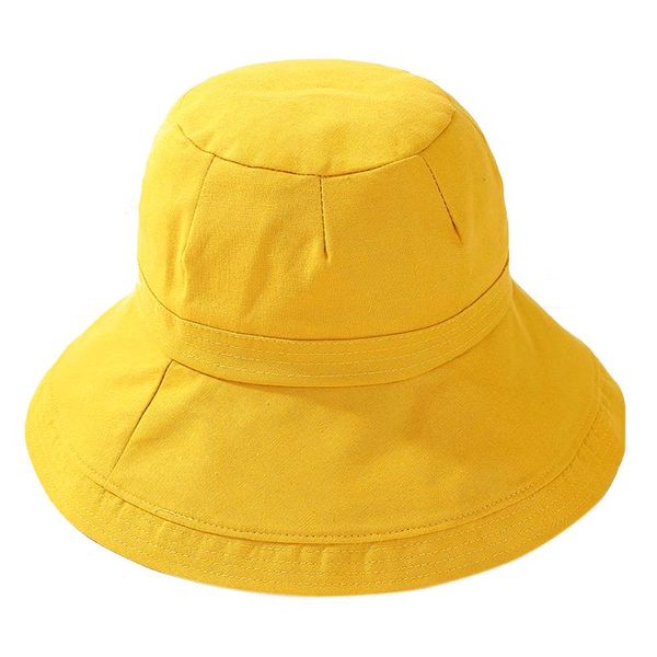 

women solid travel soft wide brim bucket hat sunshade all-match foldable summer daily casual fashion gift outdoor, Blue;gray