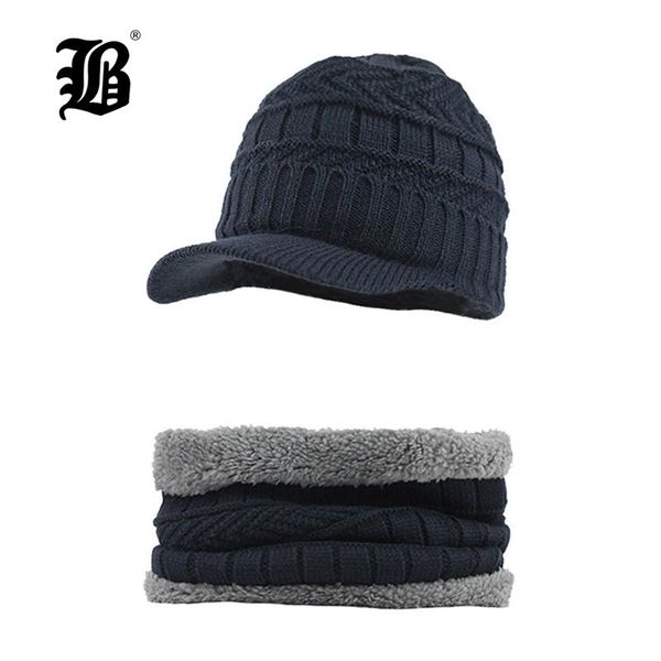 

flb] winter beanie hat шарф skullies шапочки мягкие черепа теплый багги cap маска gorros зимние шапки для мужчин женщин вязаные hatf18025