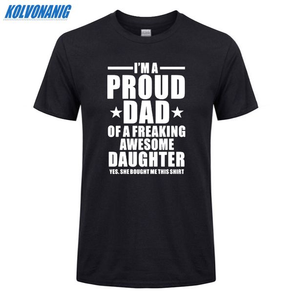 

summer funny i'm a proud dad of freaking awesome daughter funny print father gift short sleeve sport hooded sweatshirt hoodie men t shi
