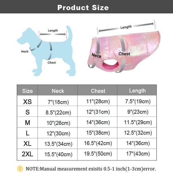 

winter waterproof dog clothes cute small puppy cat clothes jacket pet clothing soft puppy kitten pet coats chihuahu wmtbev