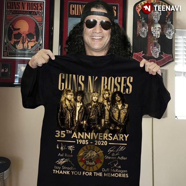 

розы 35-я годовщина спорта men t shirt guns n»thank you for the memories женщин футболки