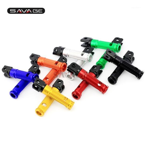 

front footrest peg pegs adapters for bajaj pulsar 200 ns//as 200ns 200 200as motorcycle rider passenger foot rest pedal cnc1