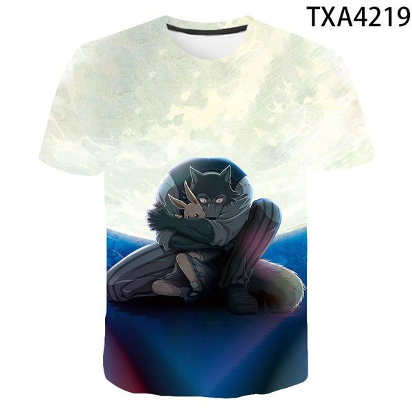 

new beastars boy girl printed cool 3d print shirts funny aesthetic comics men clothing